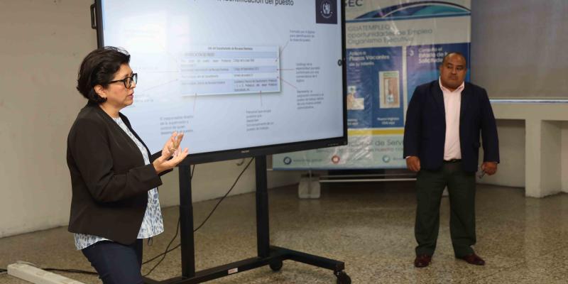 La capacitación fue impartida en la sede de la ONSEC.