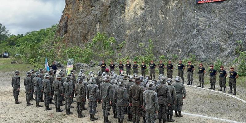 Ejército de Guatemala inauguró Curso Kaibil para Especialistas y Tropa.