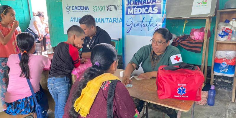 Ejército de Guatemala desarrolló jornada médica en el departamento de Izabal.