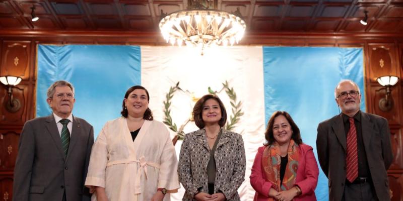 Vicepresidenta Karin Herrera