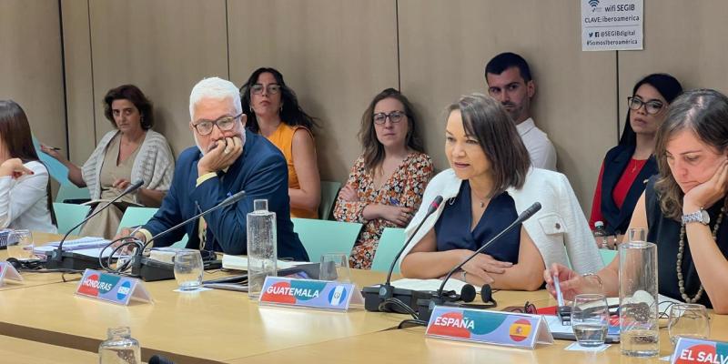 Iliana Peña, subsecretaria de Cooperación, representó a Guatemala en los encuentros con aliados internacionales.