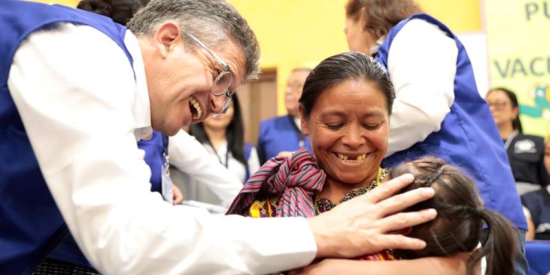 La campaña de vacunación consiste en una dosis adicional contra la poliomielitis y el sarampión para niños de 2 a 5 años. 