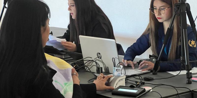 Migración lleva la jornada móvil para trámite de pasaportes a Totonicapán