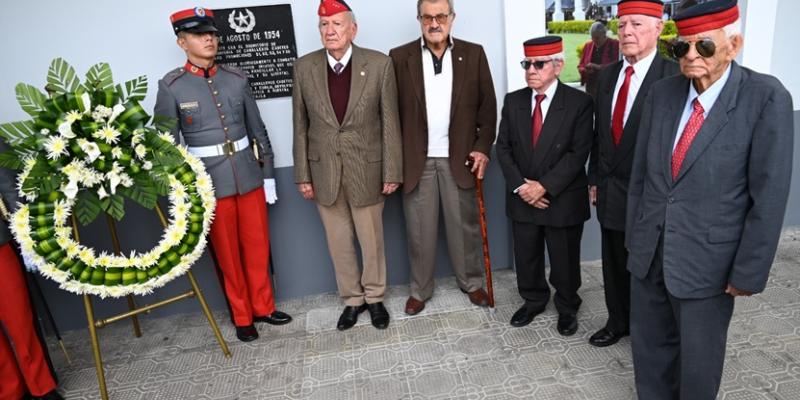 Conmemoración del LXX Aniversario de la Gesta Cívica del 02 de Agosto de 1954 y Día de la Dignidad Nacional.