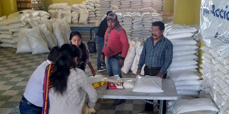 Alimentos por Acciones, un incentivo al desarrollo comunitario