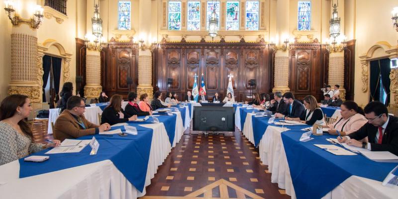 Reunión de trabajo se efectuó en el Palacio Nacional de la Cultura. 