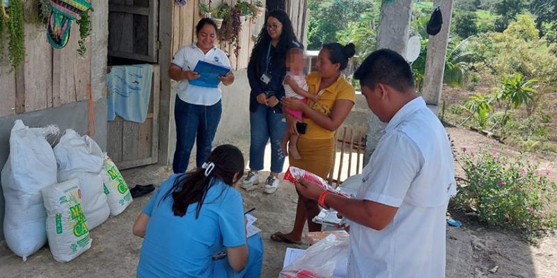 Entregan alimentos para prevenir desnutrición aguda