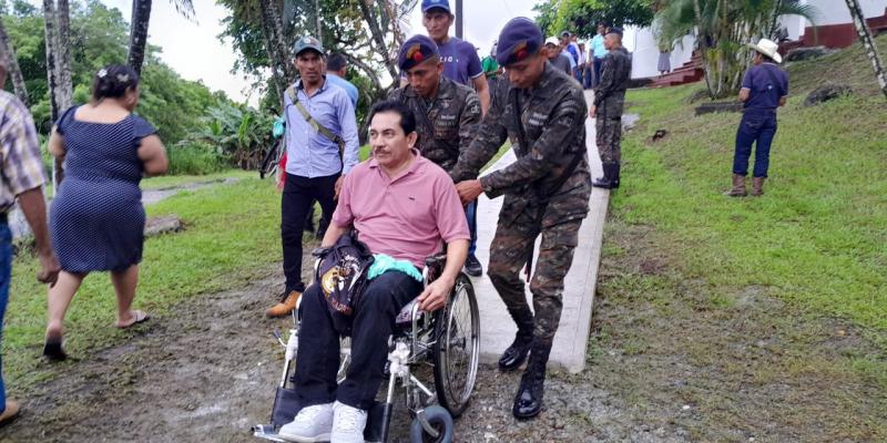 Ejército de Guatemala continúa apoyando las acciones que dan cumplimiento a la “Ley Temporal de Desarrollo Integral”.