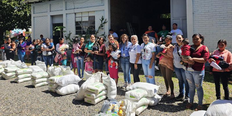 Llegan más alimentos a familias de niños y niñas con desnutrición aguda