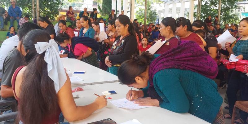 Más alimentos para familias con niños y niñas con desnutrición aguda