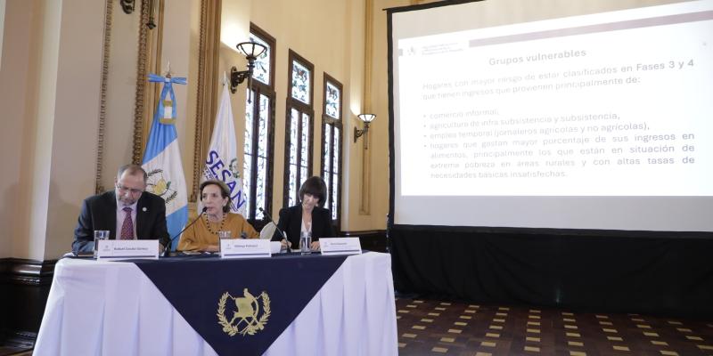 Proyección de la inseguridad alimentaria permitirá anticipar decisiones en favor de la población