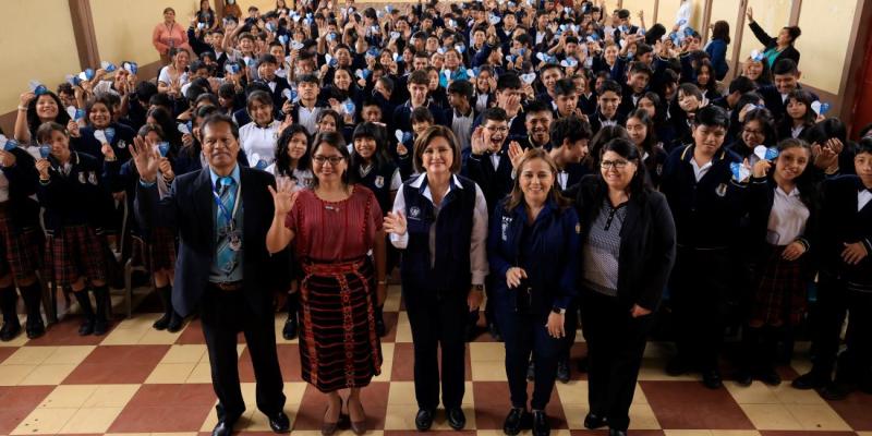 Karin Herrera, Presidenta en funciones 