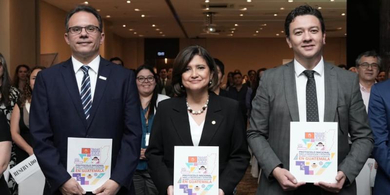 Lanzamiento de la Actualización del Protocolo Nacional para la Recepción y Atención de Niñez y Adolescencia Migrante en Guatemala