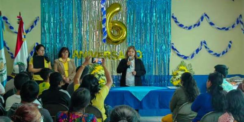 La sede de Medidas Socioeducativas de Quetzaltenango cumplió 6 años al servicio de la población
