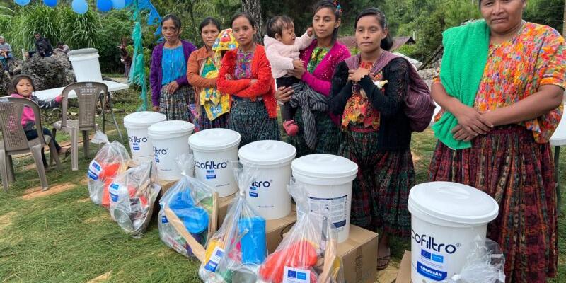 Comunidades de San Cristóbal Verapaz implementan proyectos catalíticos en seguridad alimentaria y nutricional