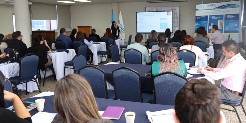 La capacitación se realizó en la sede de la ONSEC