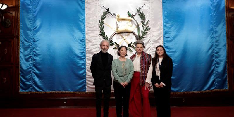 Primera Dama Lucrecia Peina y Patricia Liao esposa del canciller de China (Taíwan)