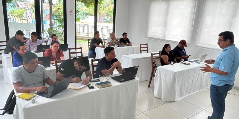 Capacitación en municipio de Pajapita