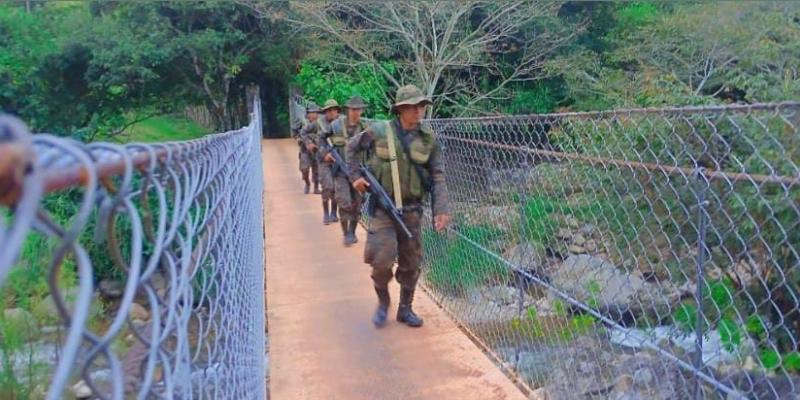 Ejército de Guatemala desarrolla operaciones que contribuyen a la seguridad interior y exterior.