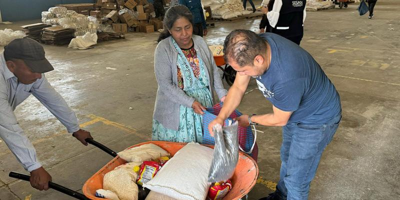 Asistencia alimentaria llegará a más de 108 mil familias en octubre de 2024