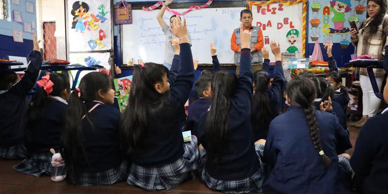 Fomentan la cultura de respeto y protección animal con escolares y vecinos 