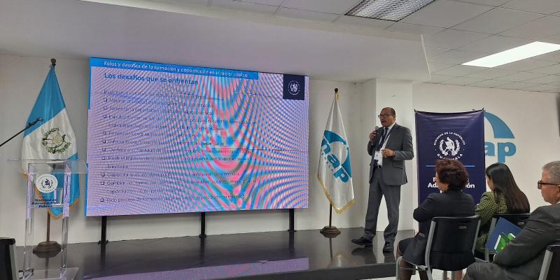 El evento fue realizado en la sede del INAP