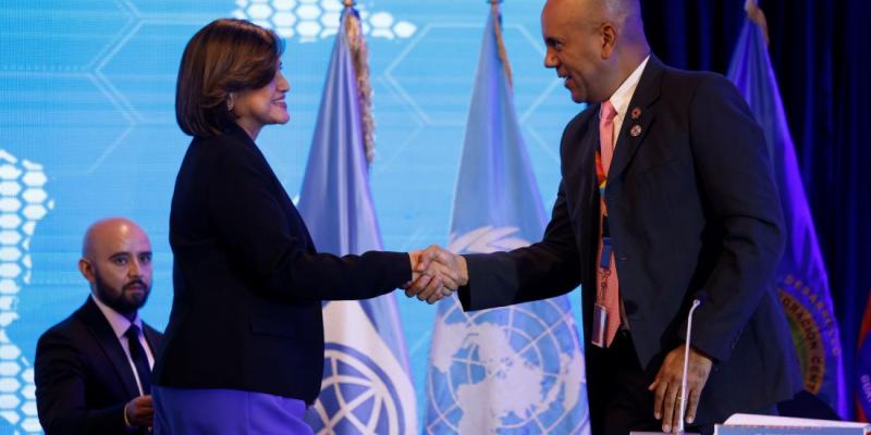 Vicepresidenta Karin Herrera 