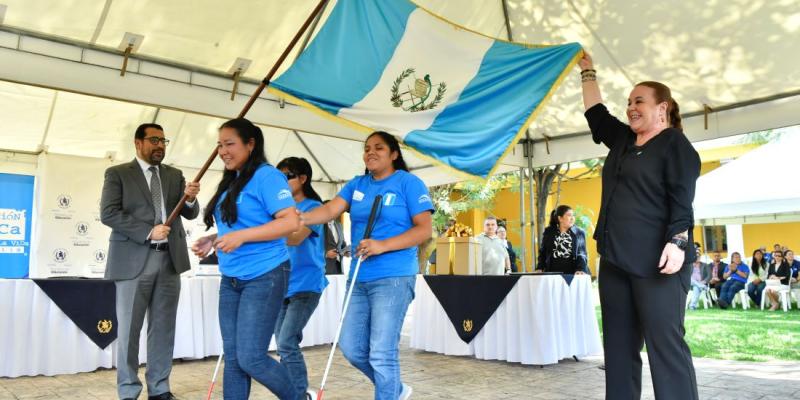 La delegación guatemalteca que fue juramentada está integrada por 75 atletas.
