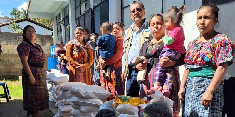 Con la entrega de alimentos combatimos la desnutrición aguda