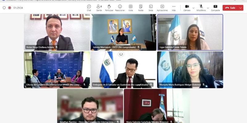 Participantes en el cierre del Programa Bilateral de Cooperación Técnica y Científica 