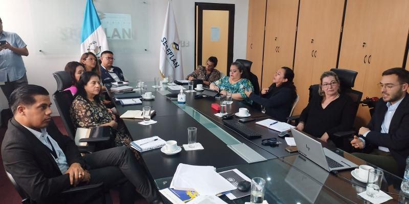 Reunión de trabajo entre SEGEPLAN y SOCIEUX