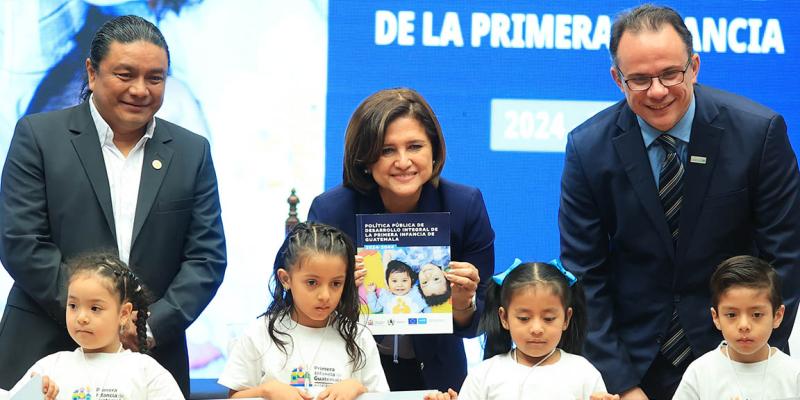 Vicepresidenta Karin Herrera declara que la Primera Infancia es una prioridad nacional