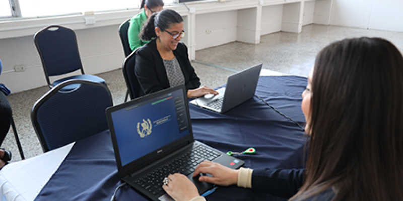 La capacitación virtual se impartió a grupos diferentes durante tres días