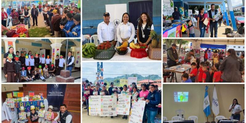 Así se conmemoró el Día Mundial de la Alimentación en todo el país