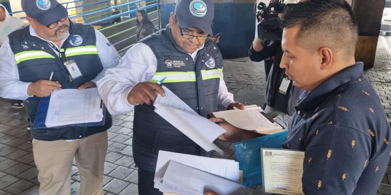 DGT sigue con operativos para resguardar la seguridad de los usuarios del transporte extraurbano