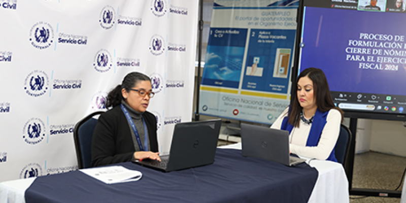 La capacitación fue impartida por el personal de la Dirección de Puestos y Remuneraciones de la ONSEC