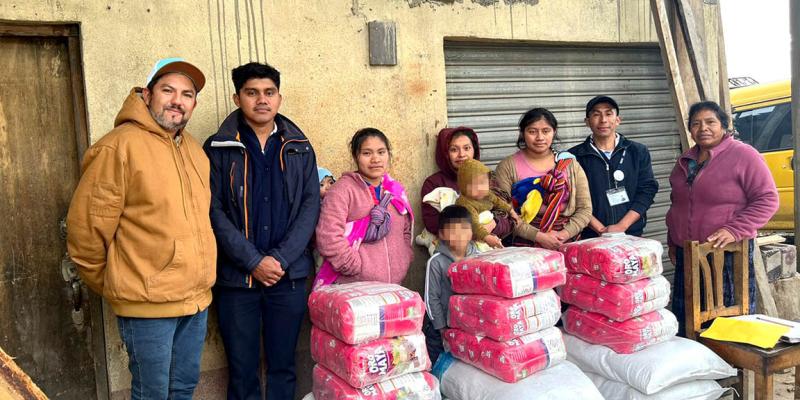 Alimentos llegan a más de 90 familias con niños en desnutrición aguda de municipios priorizados