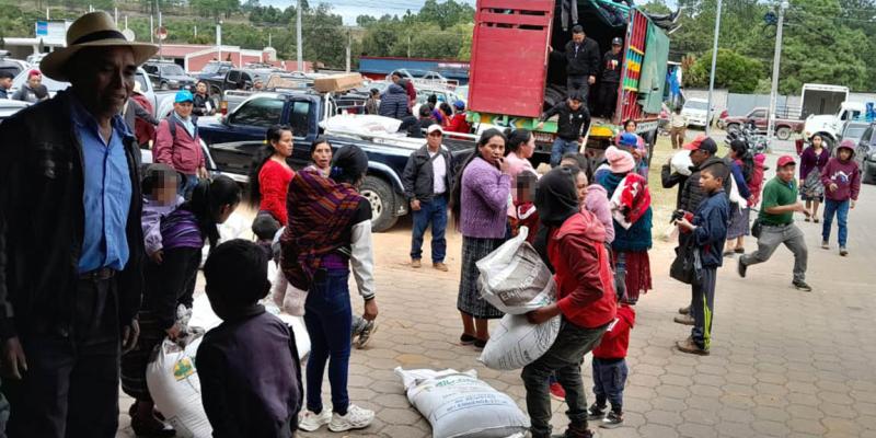 Bono Campesino llega a familias de San Marcos 