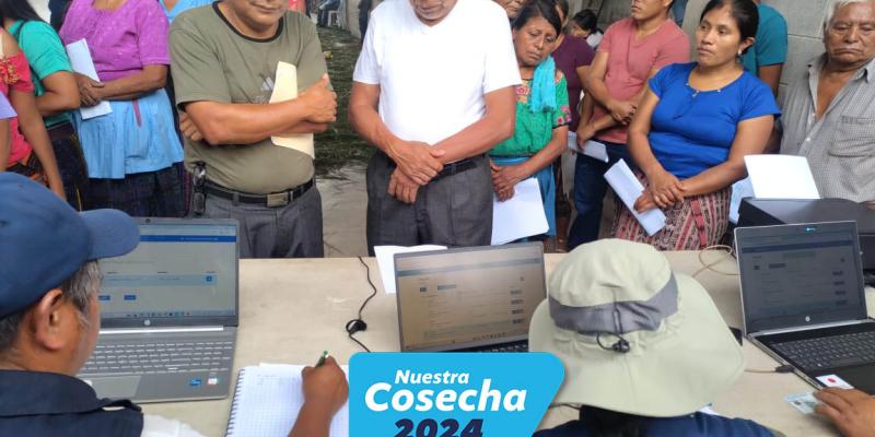 Por primera vez se realiza monitoreo en campo para garantizar la dotación de alimentos e insumos
