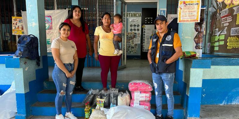 Reforzamos apoyo a familias con niños en desnutrición aguda