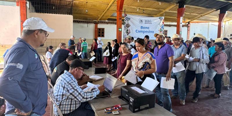 Bono Campesino, en modalidad de autoconsumo, llega a cuatro municipios más