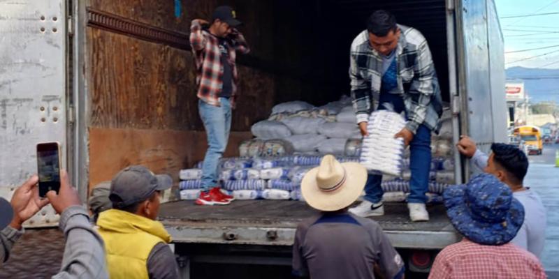 Avanza logística para beneficiar a familias de Sansare