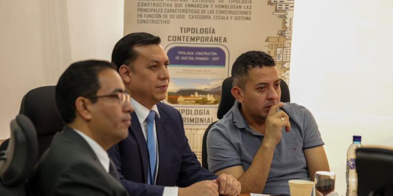 Reunión con alcalde de Masagua