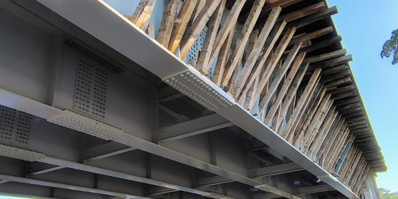 Avanzan las acciones para brindar paso sobre los ríos Camalote y Platanares en Guanagazapa, Escuintla