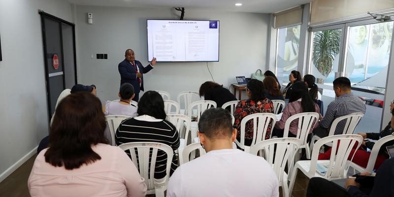 La capacitación se desarrolló durante dos jornadas en días diferentes.