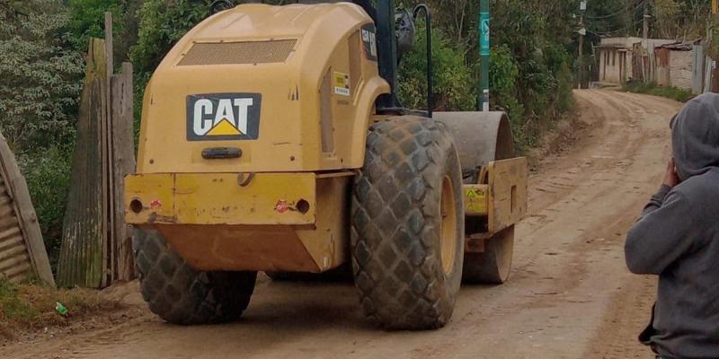 Zona Vial 1 inició trabajos de reconfirmación de camino de terracería 