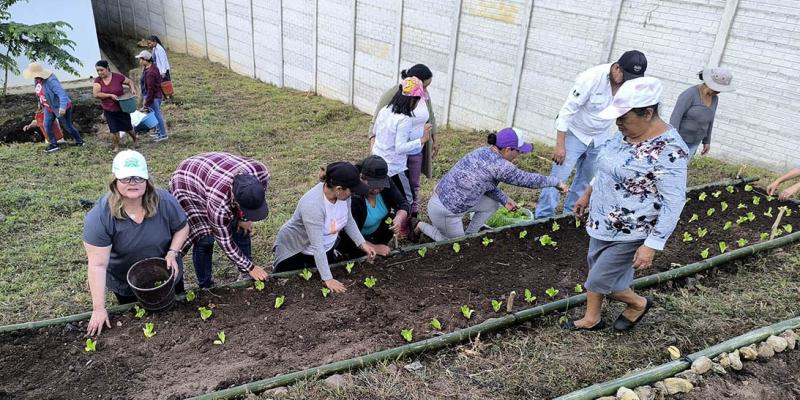 En más municipios de Chiquimula se implementan los huertos comunitarios