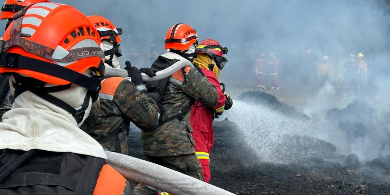 II Ejercicio Nacional de Supresión de Incendios Forestales.