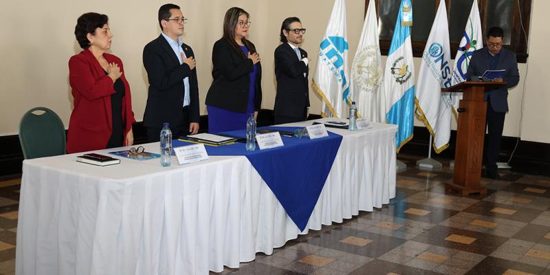 Cuatro instituciones del Organismo Ejecutivo organizado el curso.