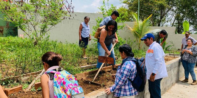 Agricultura familiar fomenta la producción de alimentos en las escuelas 